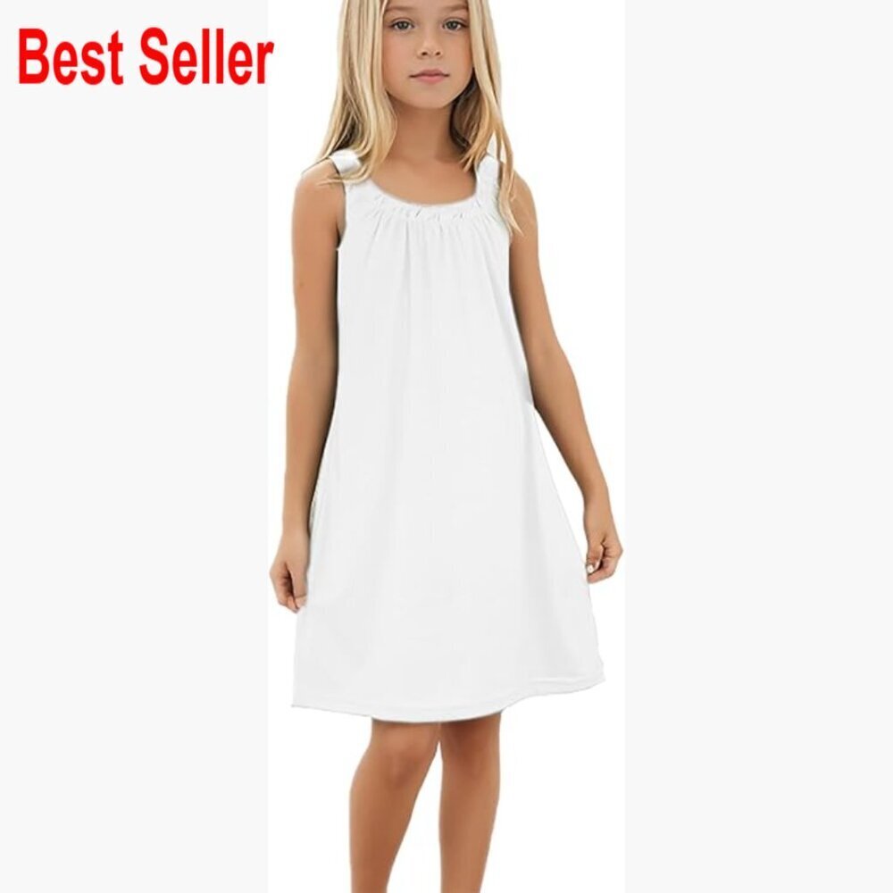 Polyester Knit Halter Cover Up Dress Sleeveless Beach Swim - Picture 1 of 4